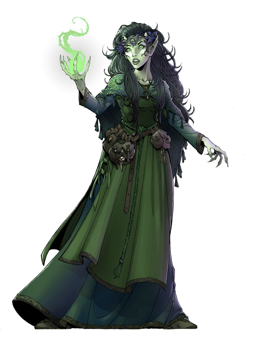 Devora Wilde - Zora Thornska - Wood Elf Shadow Sorcerer