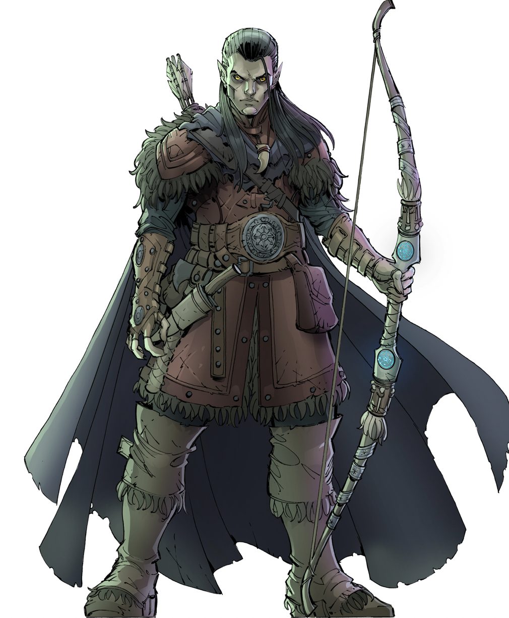 Christian Navarro - Eloin Emberleaf - Wood Elf Winter Walker Ranger