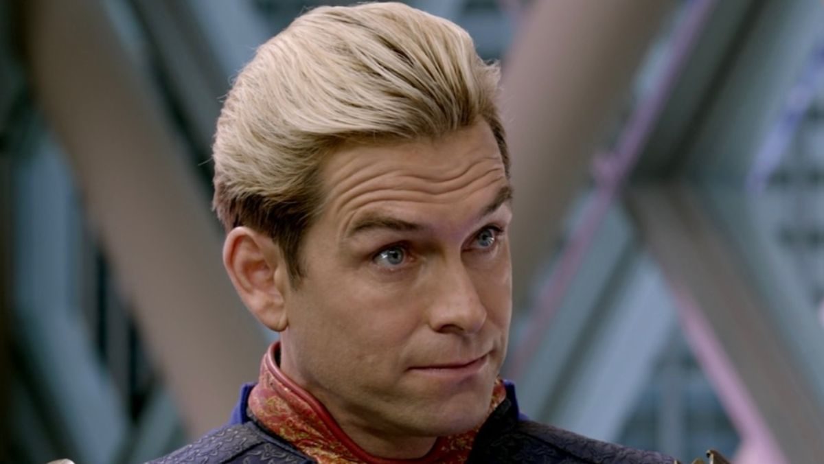 Antony Starr as Homelander on The Boys.