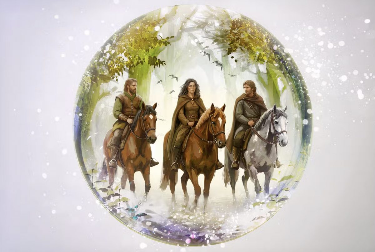 concept art for Millbrook Trail Rides
