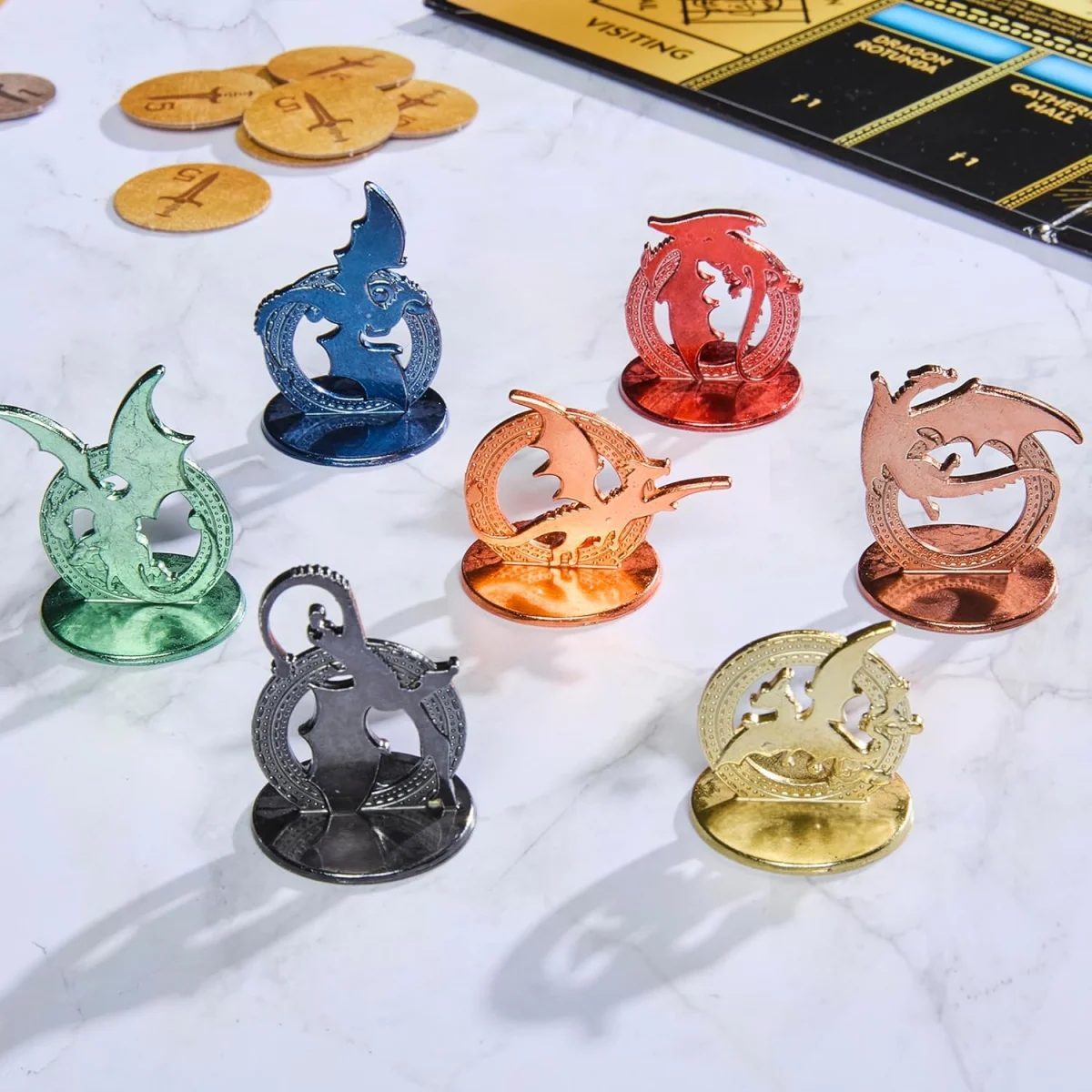 dragon tokens fourth wing monopoly