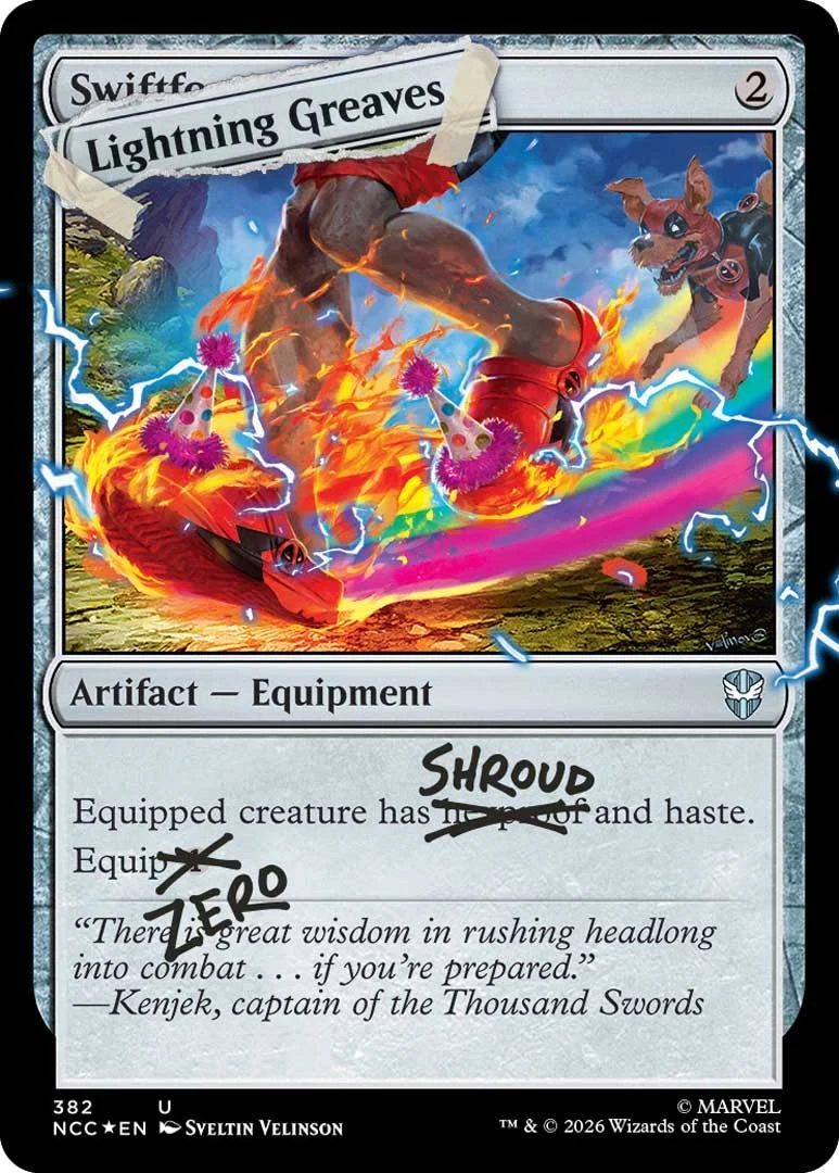 Deadpool Secret Lair Drop Marvel Magic the gathering card pool party edition 1