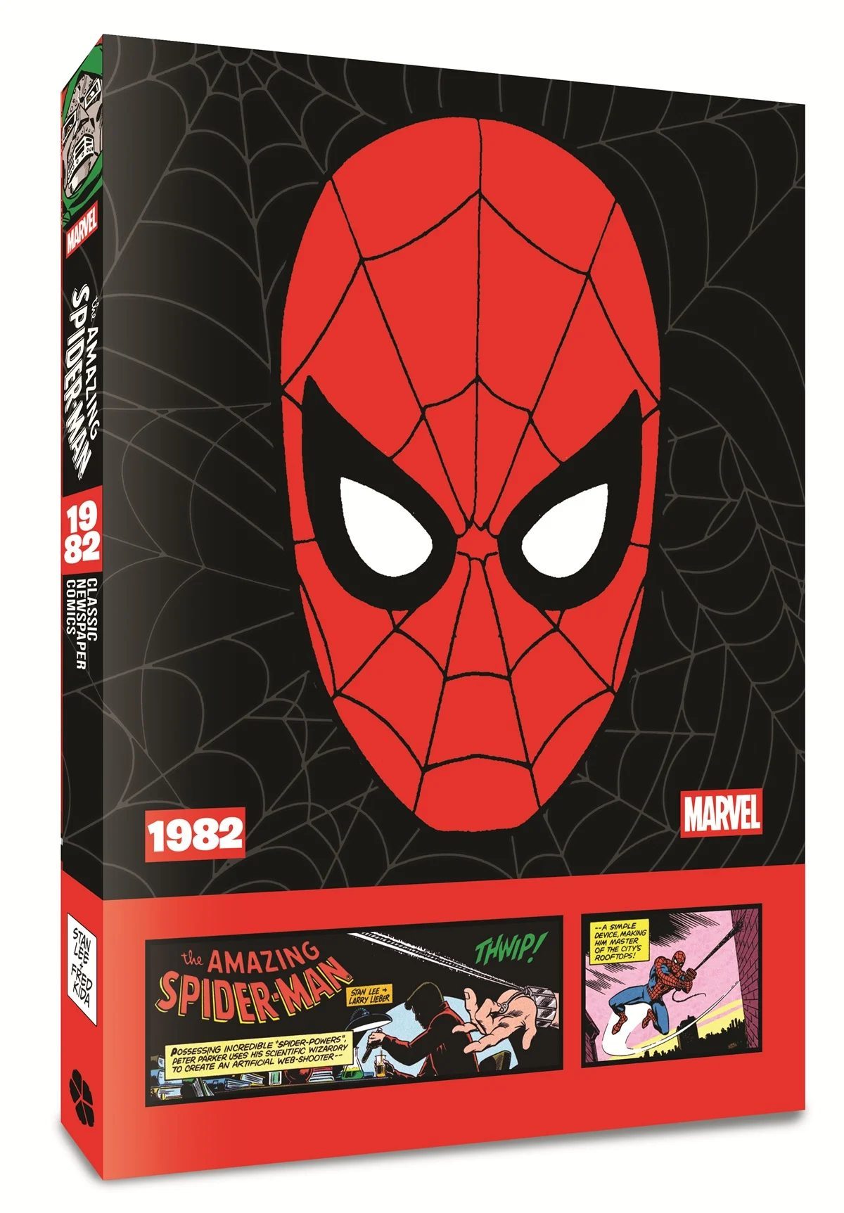 The Amazing Spider-Man Newspaper Comic 1982 slipcase cover