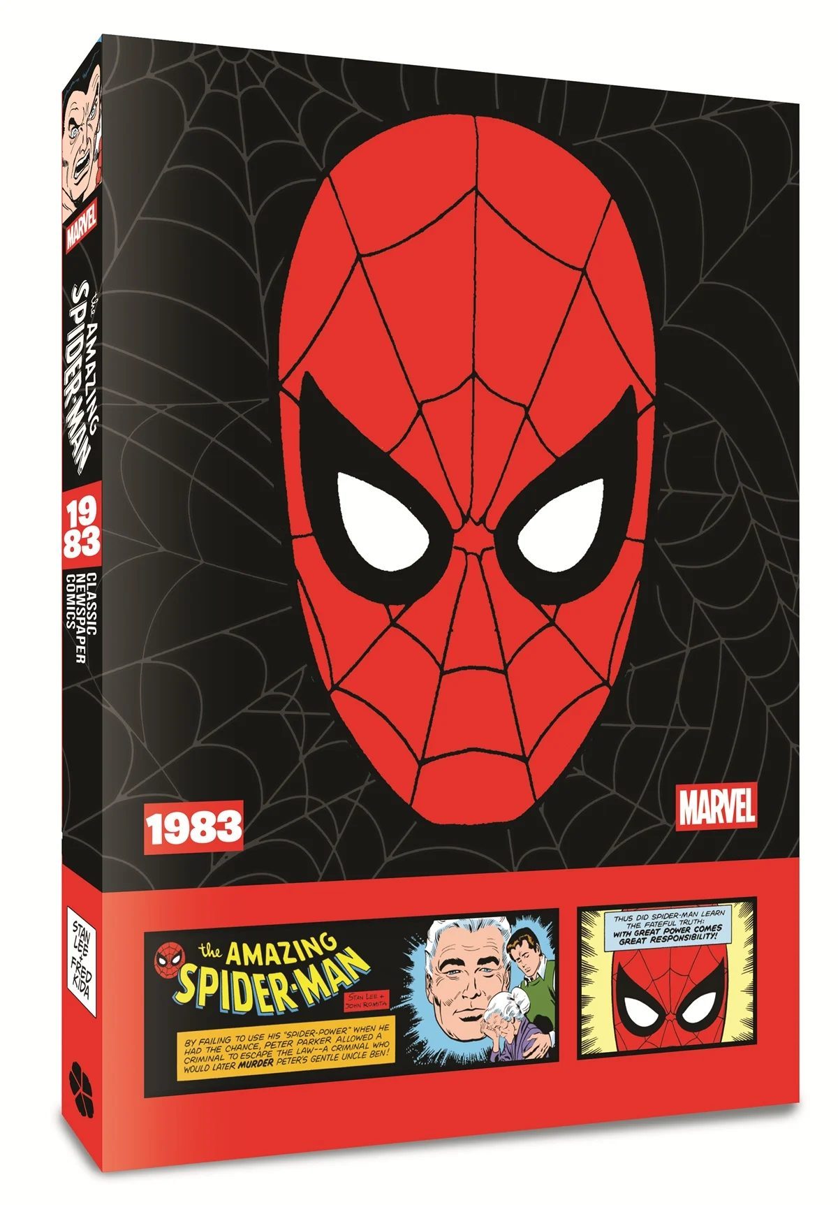 The Amazing Spider-Man Newspaper Comic 1983 slipcase cover