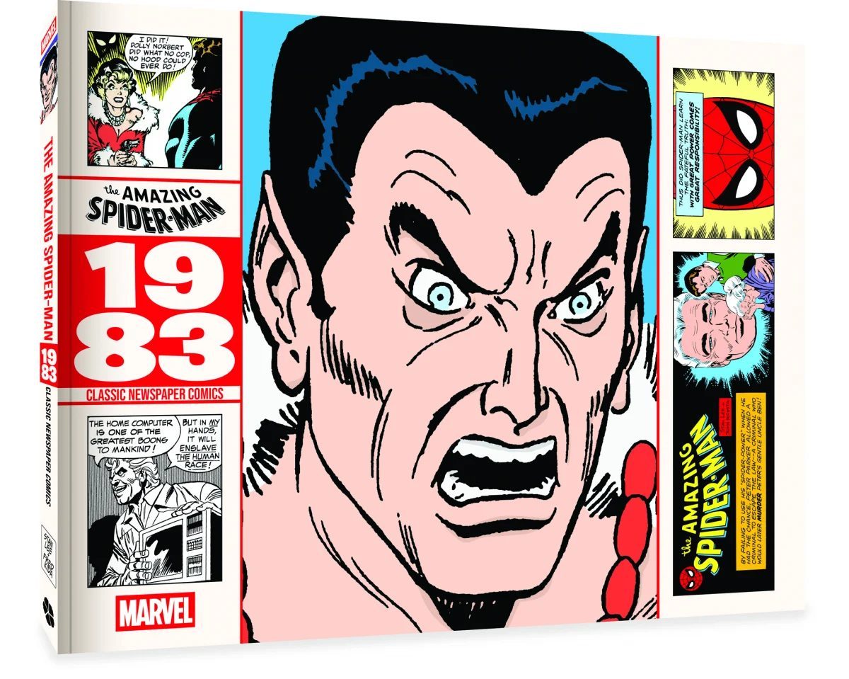 The Amazing Spider-Man Newspaper Comic 1983 slipcase cover