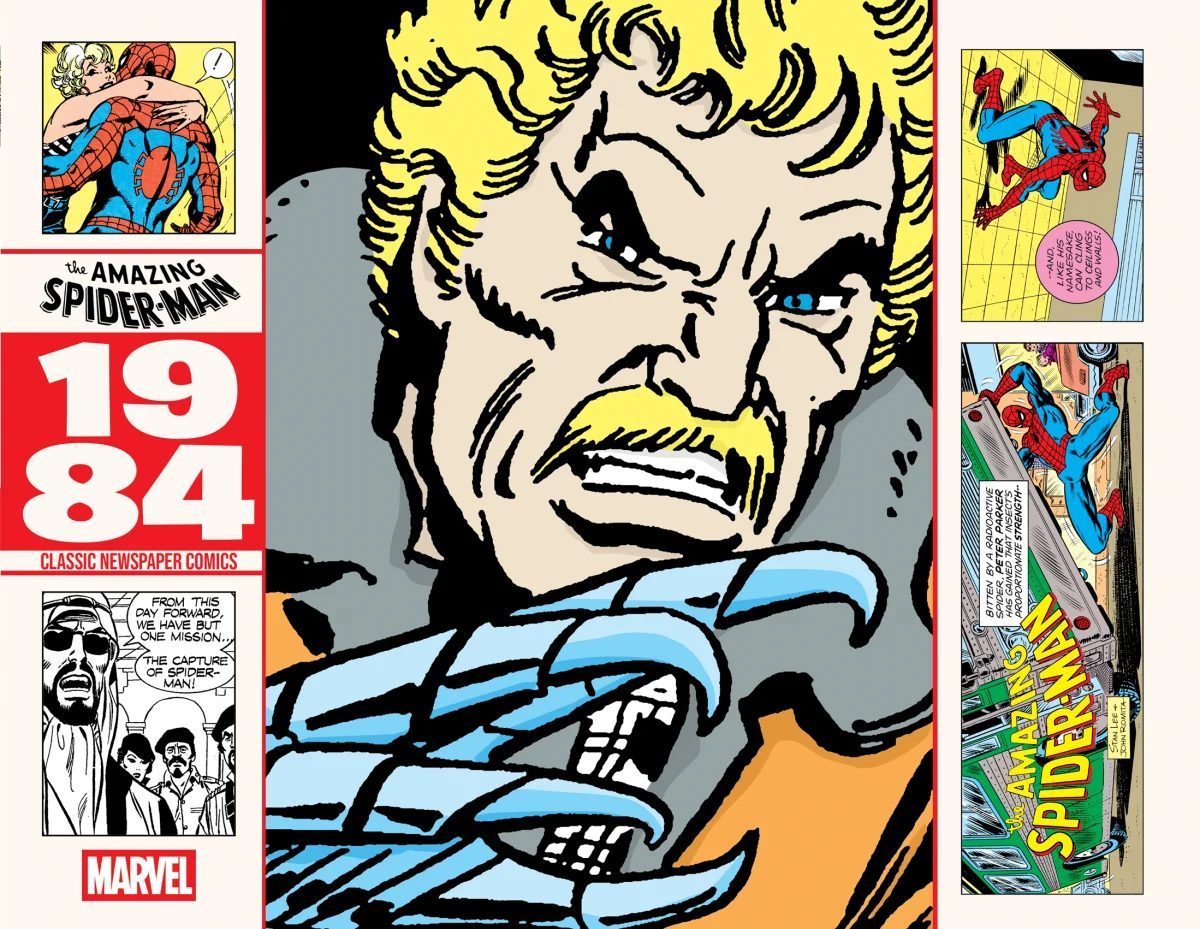 The Amazing Spider-Man Newspaper Comic 1984 slipcase cover
