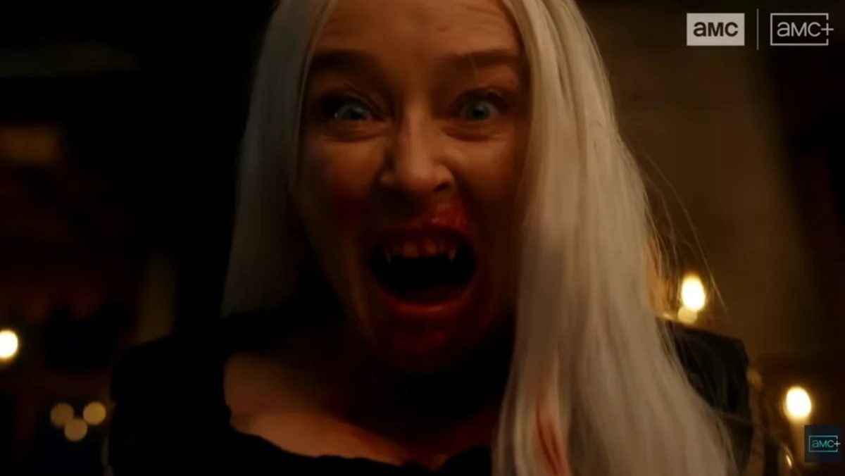 Jennifer Ehle as the Vampire Gabriella in The Vampire Lestat