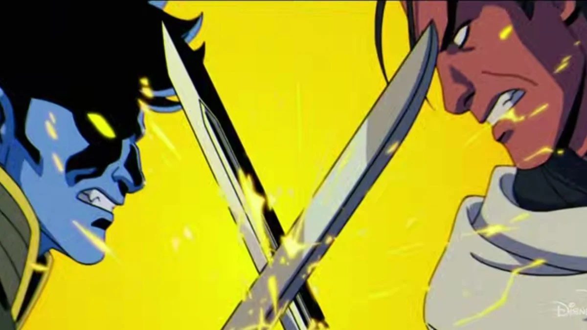 Nightcrawler fights Exodus in X-Men '97 season two.