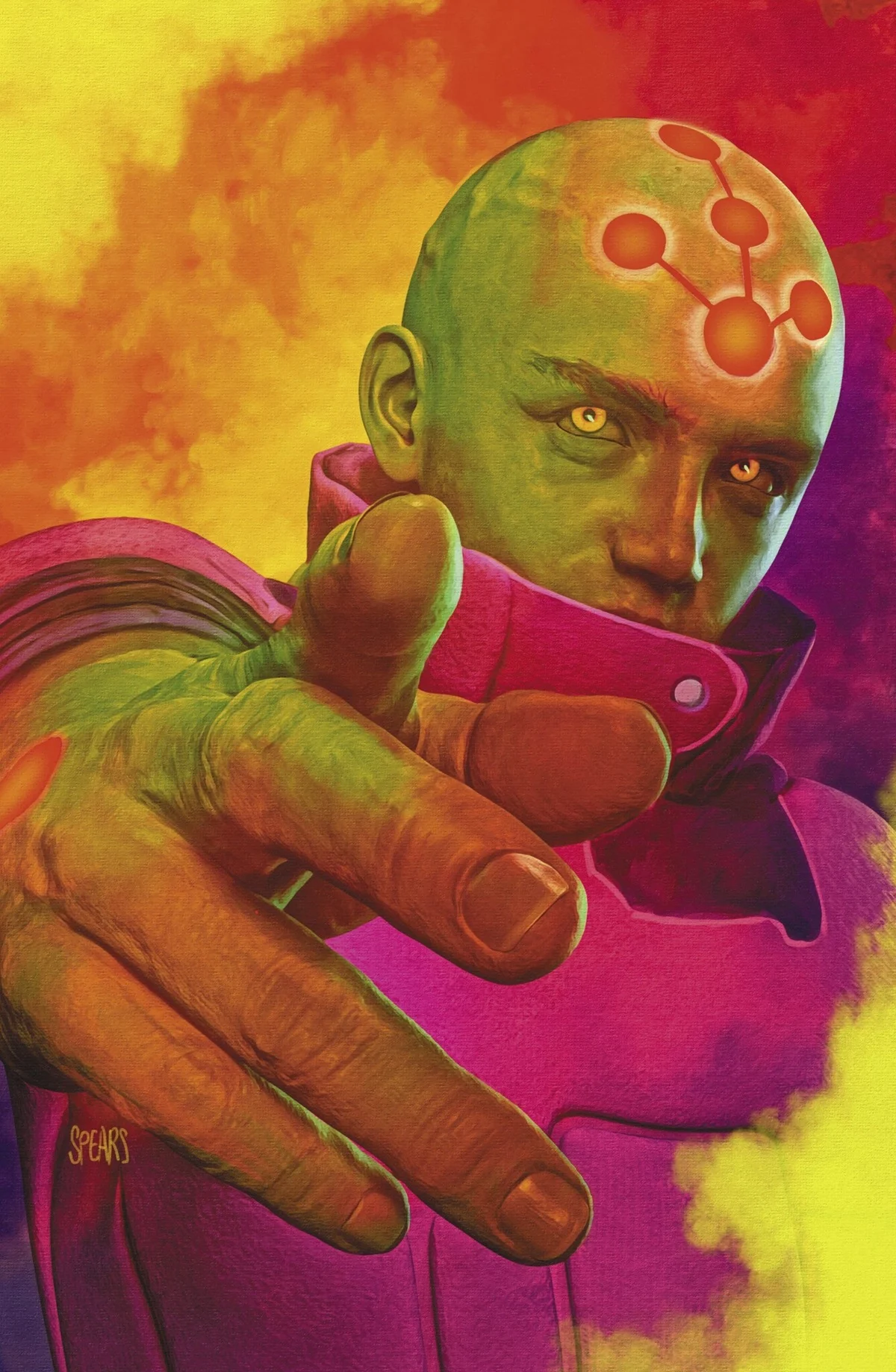 Legion of Super-Heroes #1 variant cover by Mark Spears