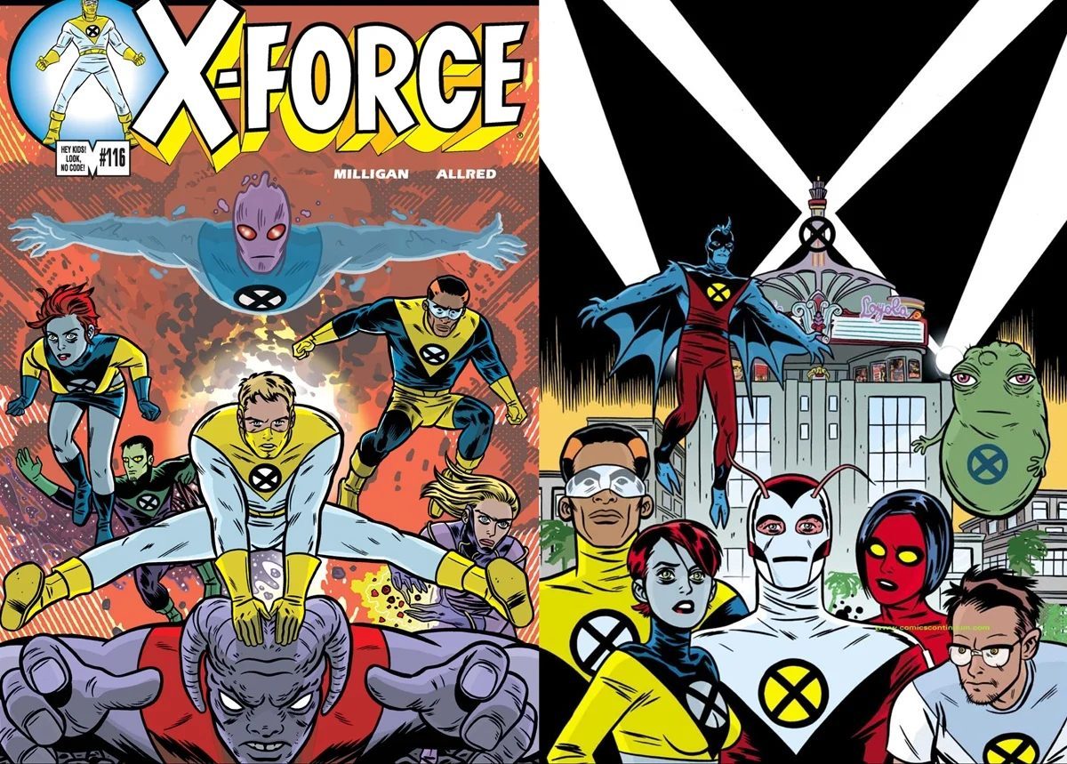 The 2001Mike Allred X-Force, that became X-Statix.