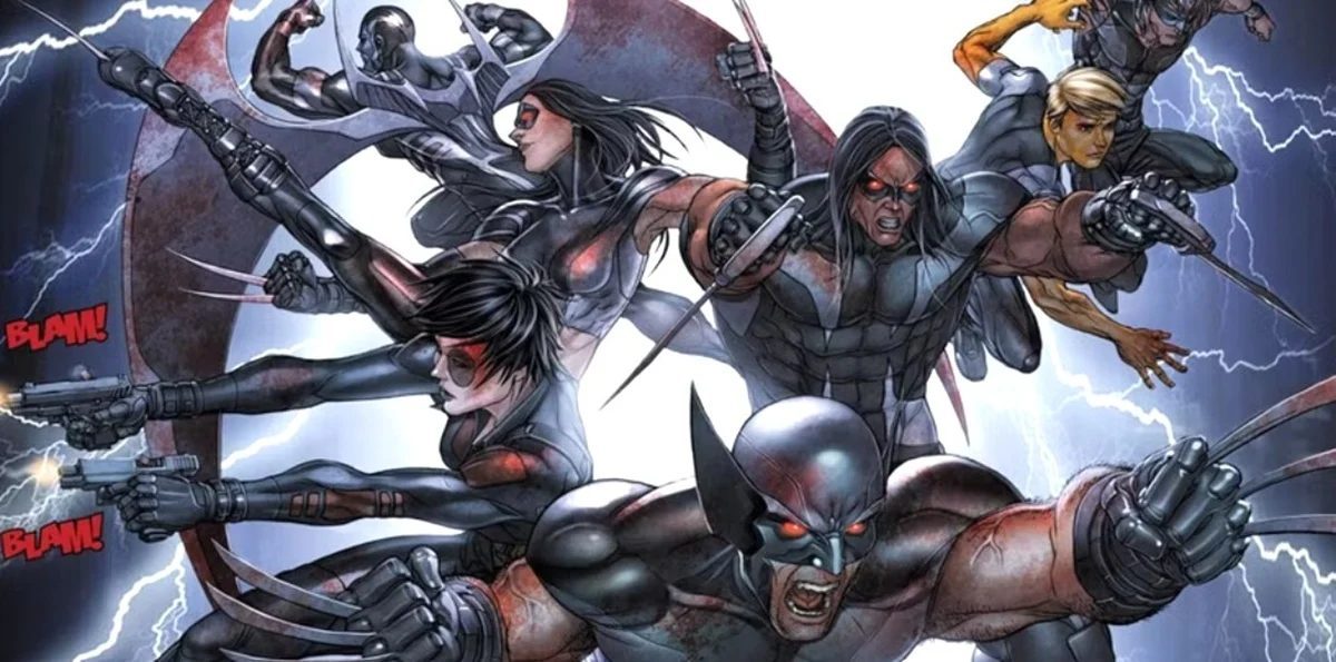 The mid-2000s X-Force roster, a black ops mutant team.
