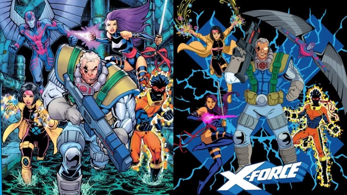 X-Force as they appear in X-Men '97.