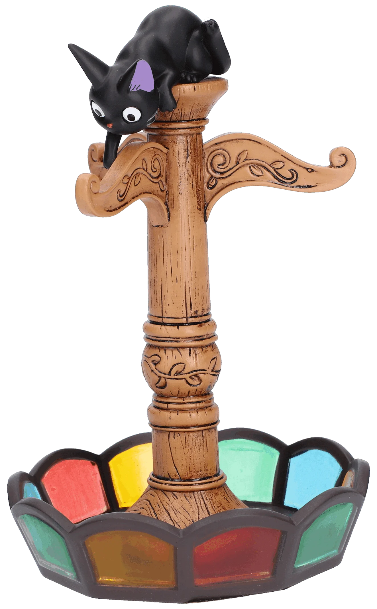 Jiji Stained Glass Accessory Tree from Kiki's Delivery Service - Official Studio Ghibli Store