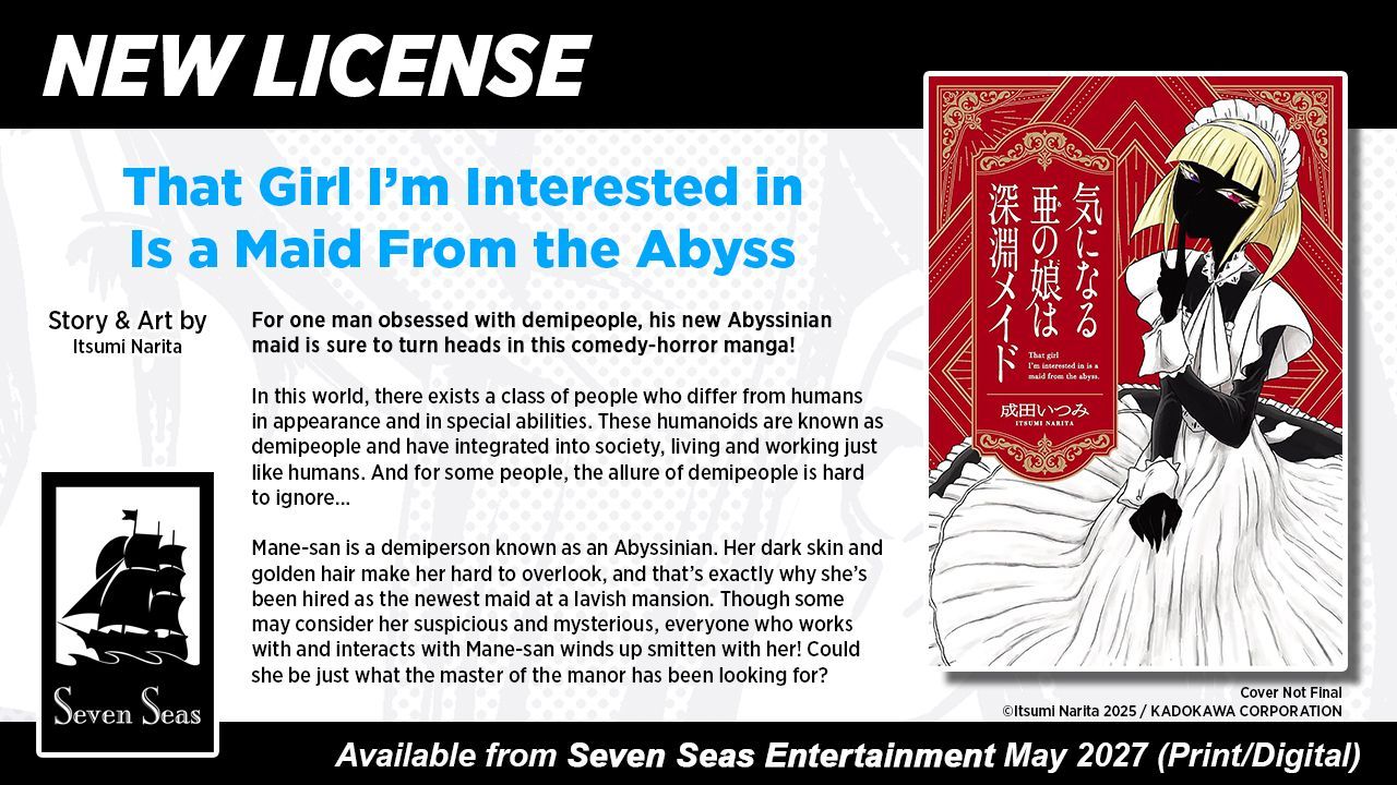 THAT GIRL I'M INTERESTED IN IS A MAID FROM THE ABYSS by Itsumi Narita