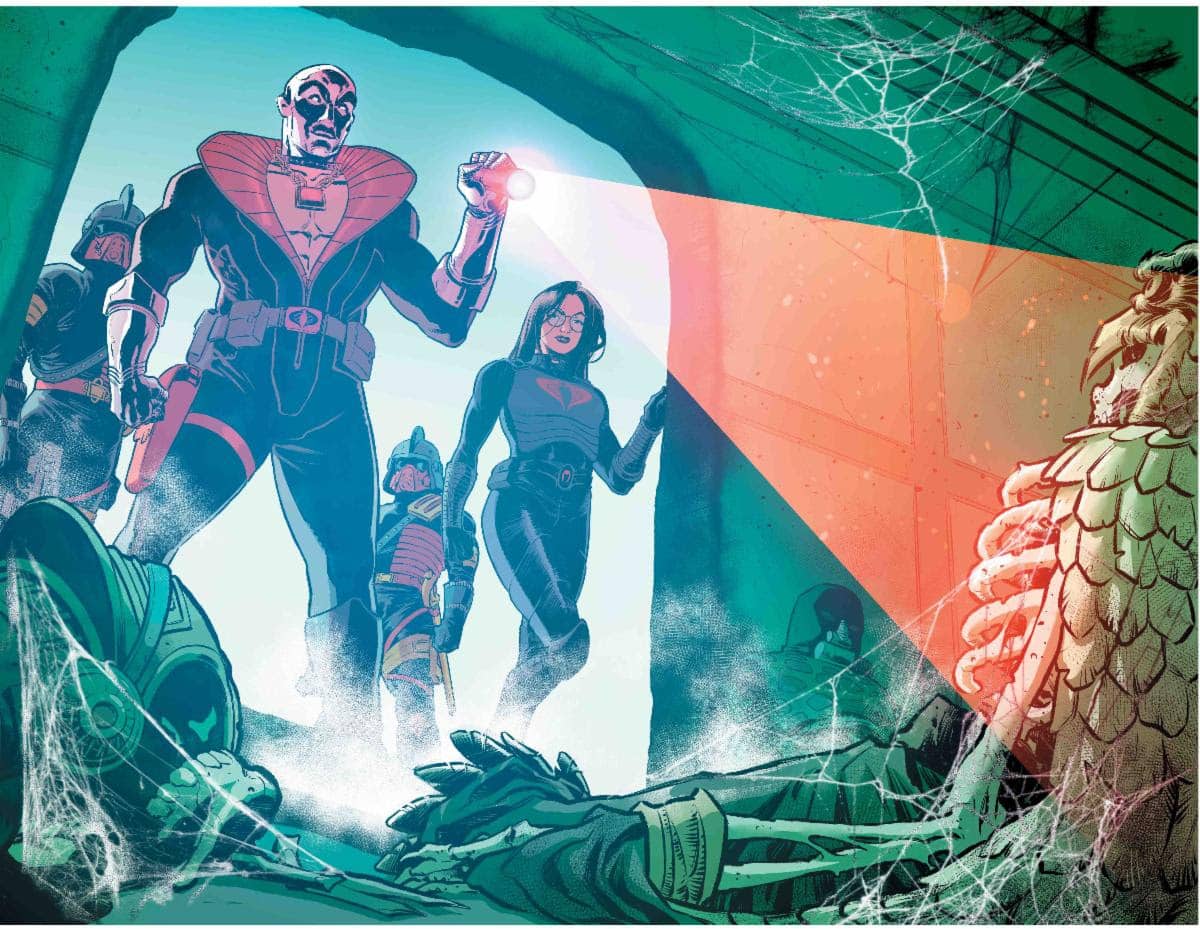 G.I. Joe: A Real American Hero/Tomb Raider #1 preview page 4