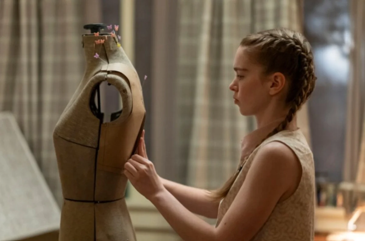 Summer H. Howell as Carrie White in the series adaptation of Stephen King's Carrie.