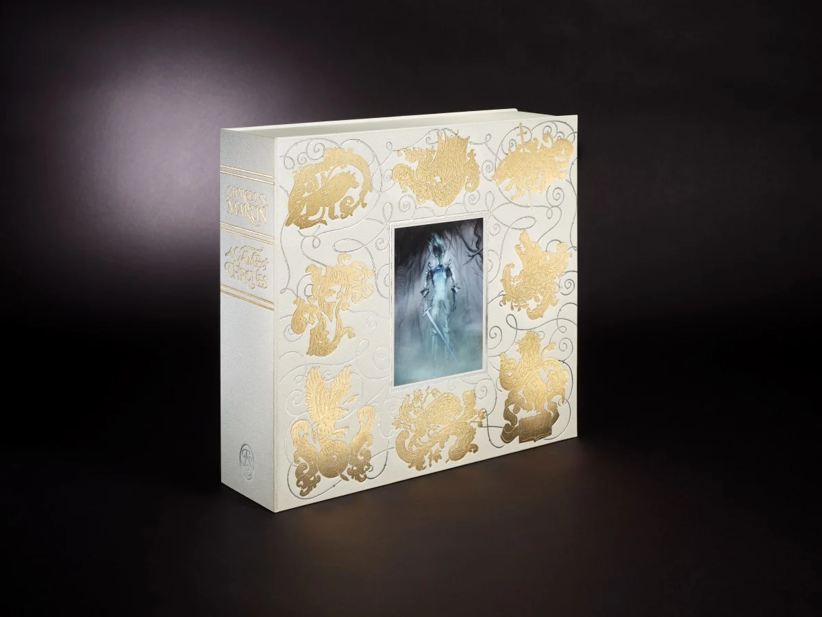 Folio Society 30th anniversary edition of A Game of Thrones clamshell box