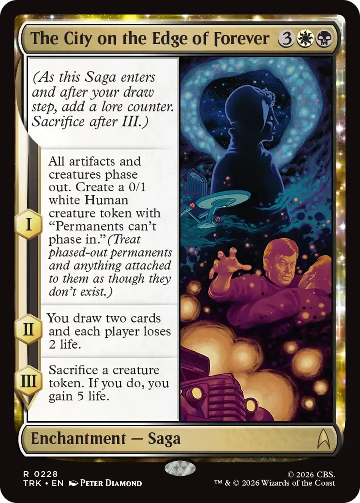 Star Trek MTG City on the Edge of Forever card.
