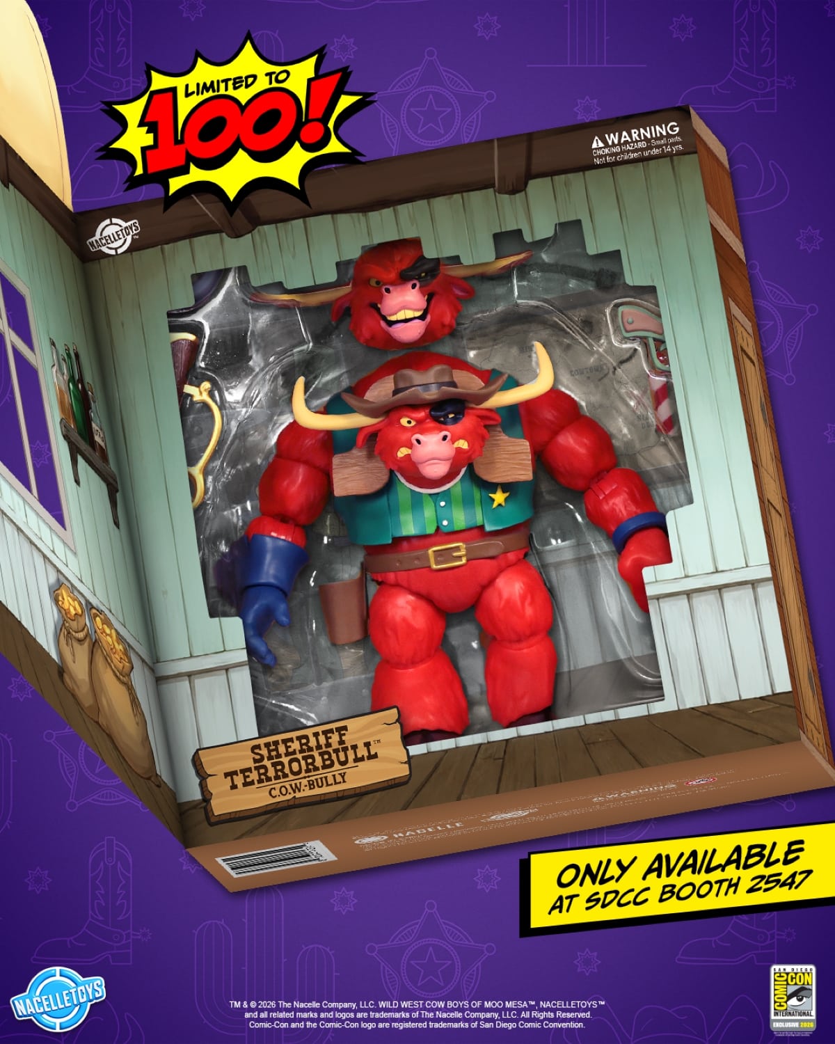 C.O.W.-Boys of Moo Mesa | Sheriff Terrorbull in the Sheriff’s Office