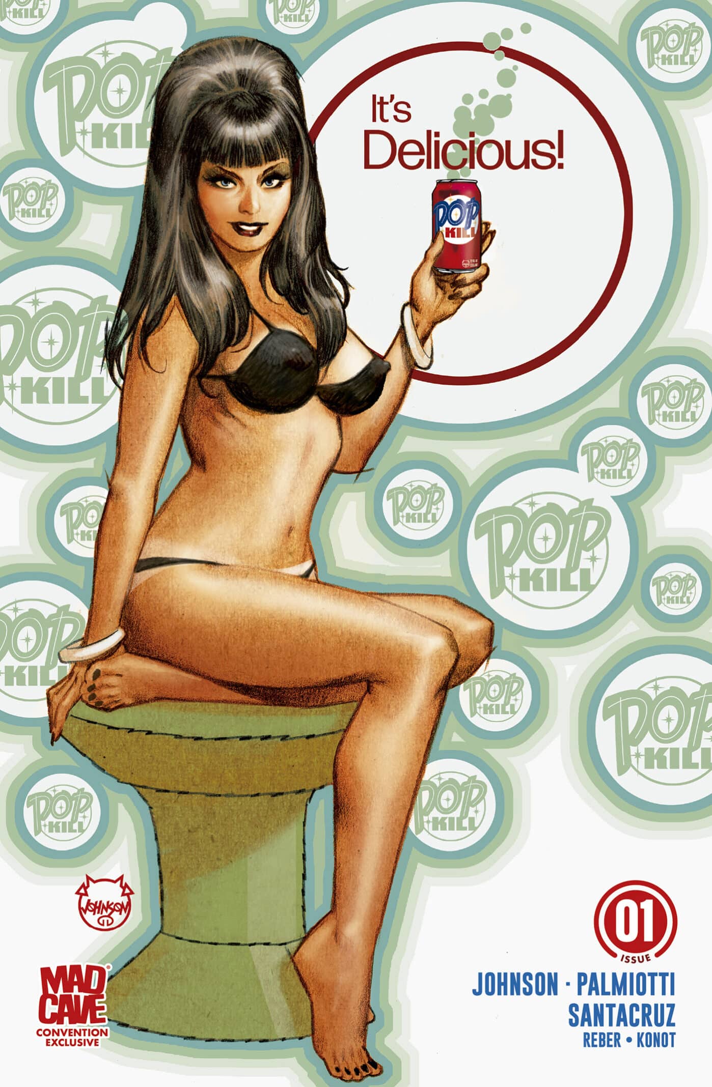 Pop Kill #1 Dave Johnson SDCC exclusive variant