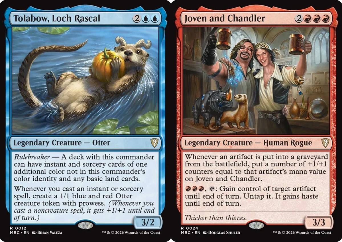 MTG MagicCon reveals for Mystery Booster Commander Cards