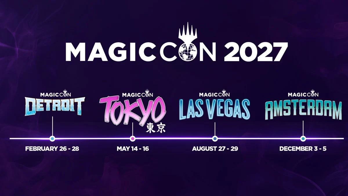 MagicCon reveals for the MagicCon Amserdam convention.