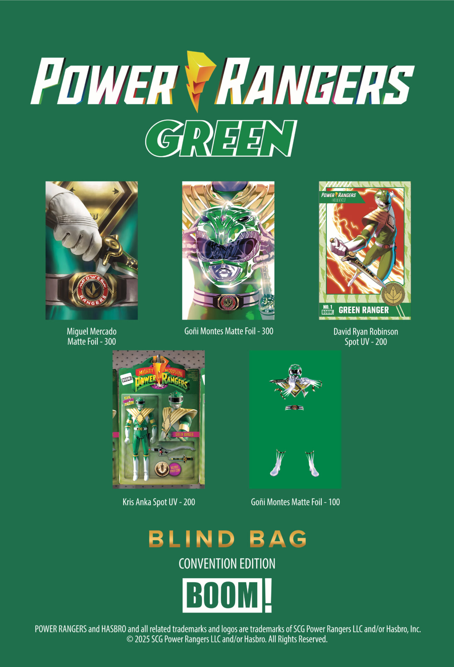 Power Rangers: Green #1 Blind Bag