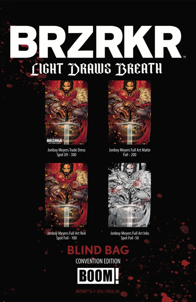 BRZRKR: Light Draws Breath Blind Bags