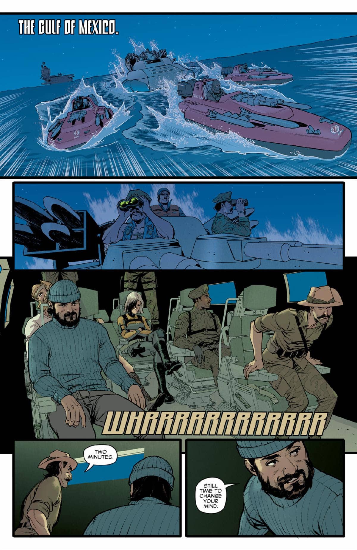 G.I. Joe: A Real American Hero/Tomb Raider #1 preview page 1