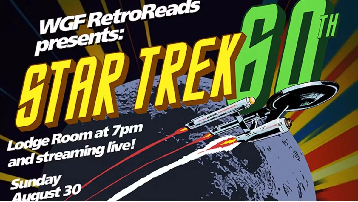The promo for the WGF live Star Trek reading.