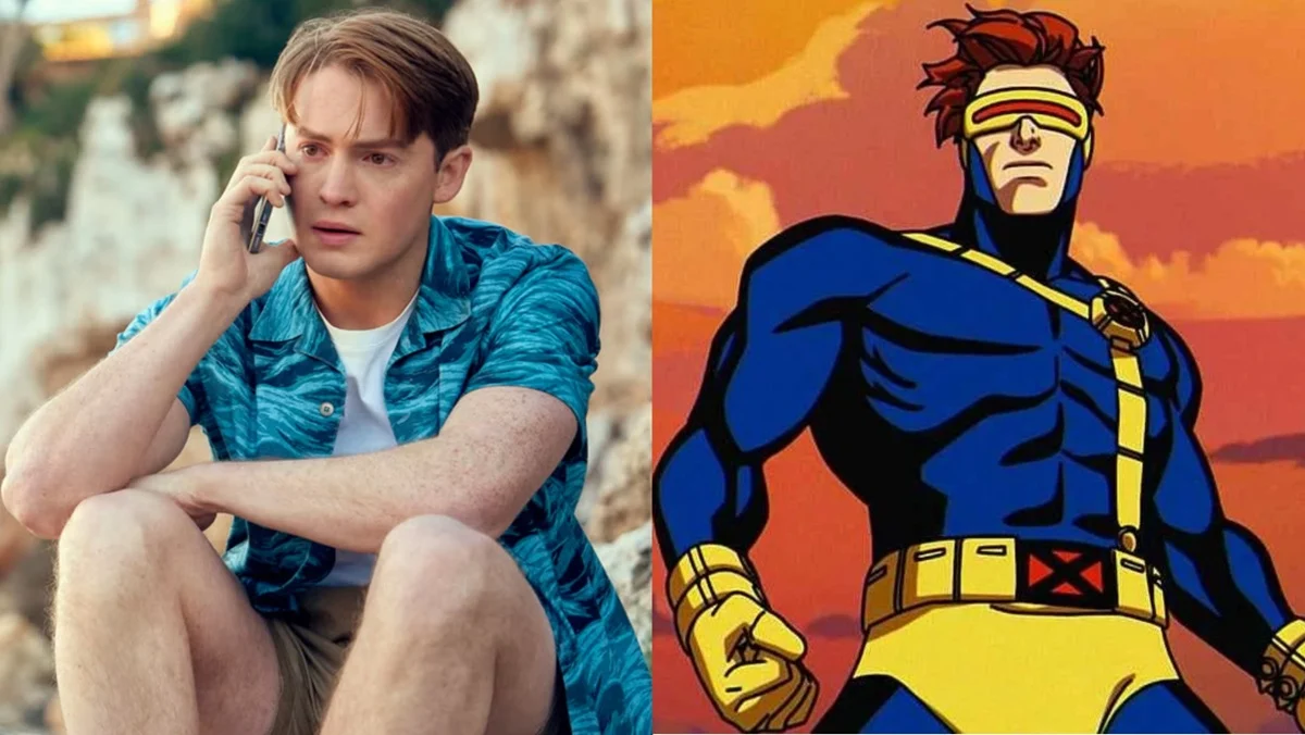 (Left) Kit Connor in Heartstopper (Right) Cyclops in X-Men '97