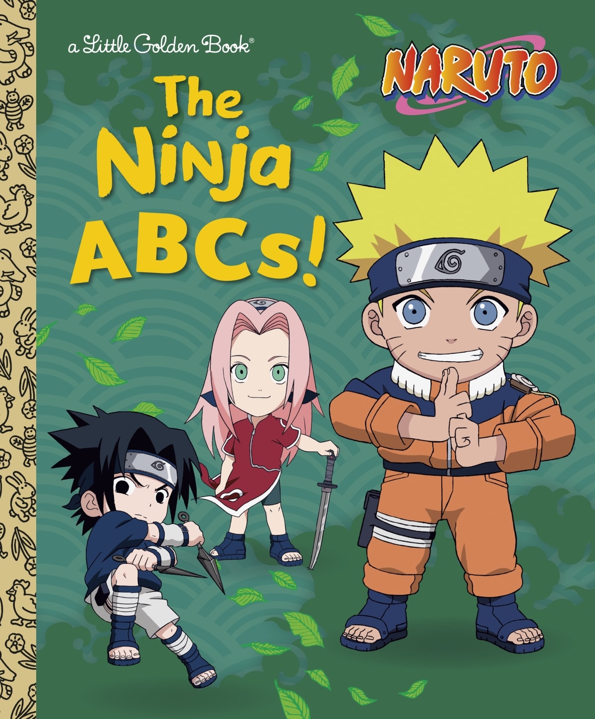 The Ninja ABCS! (Naruto) Little Golden Book