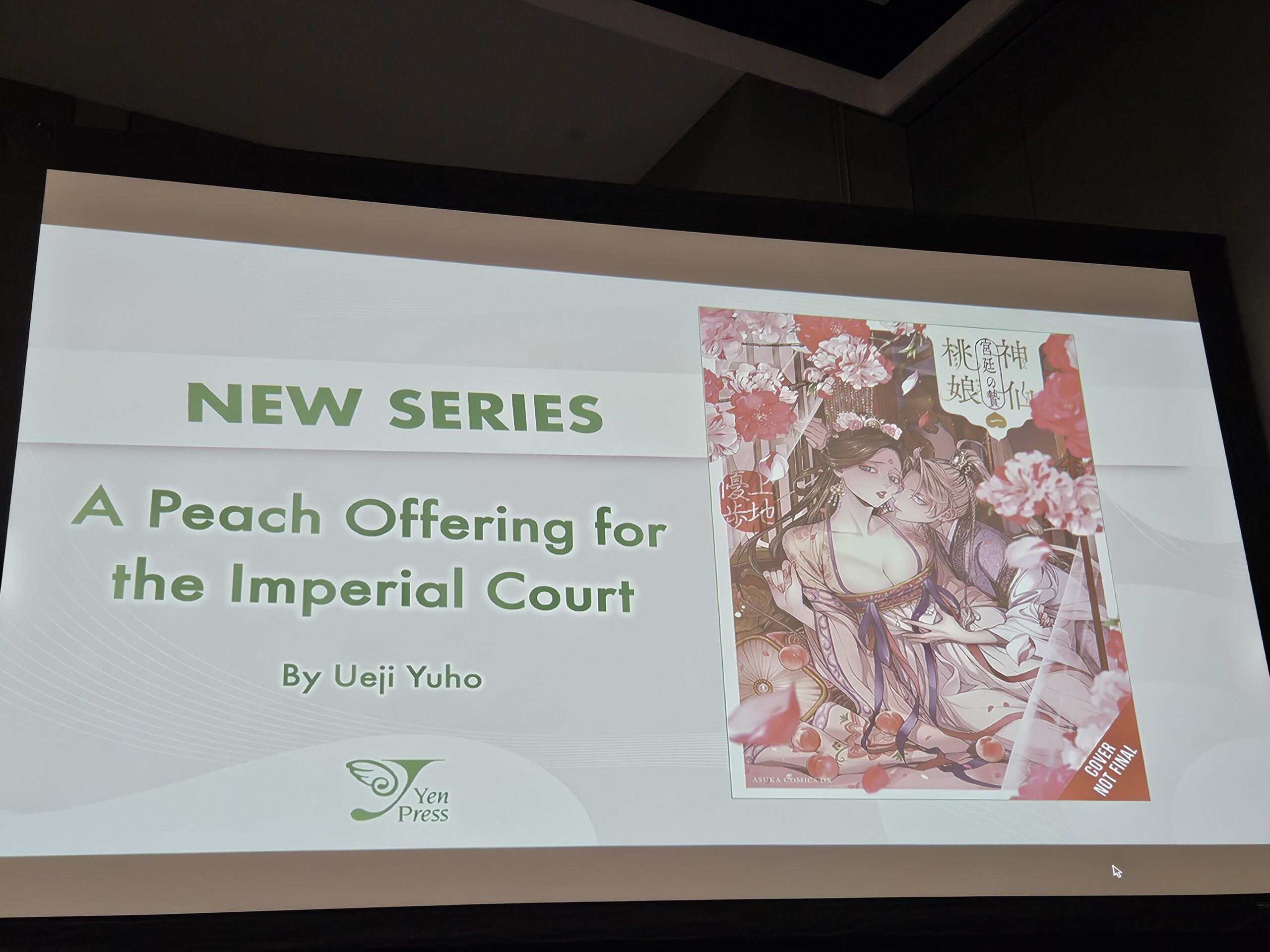 peach offering for an imperial court